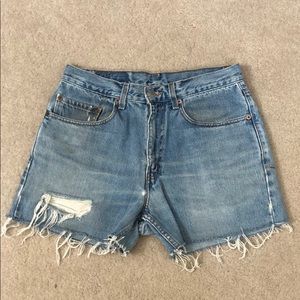 Vintage Levis Denim Shorts